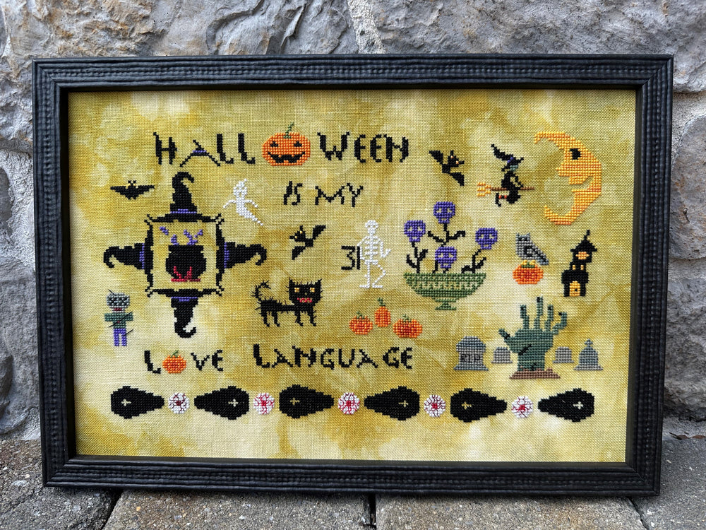 Halloween is My Love Language by Rebel Stitcher Designs