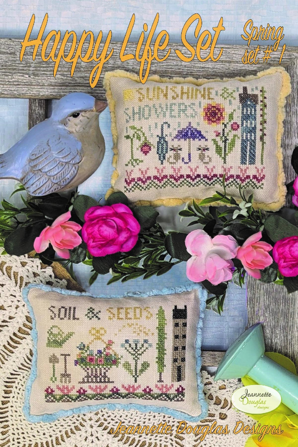 Happy Life Set 1 by Jeannette Douglas Designs