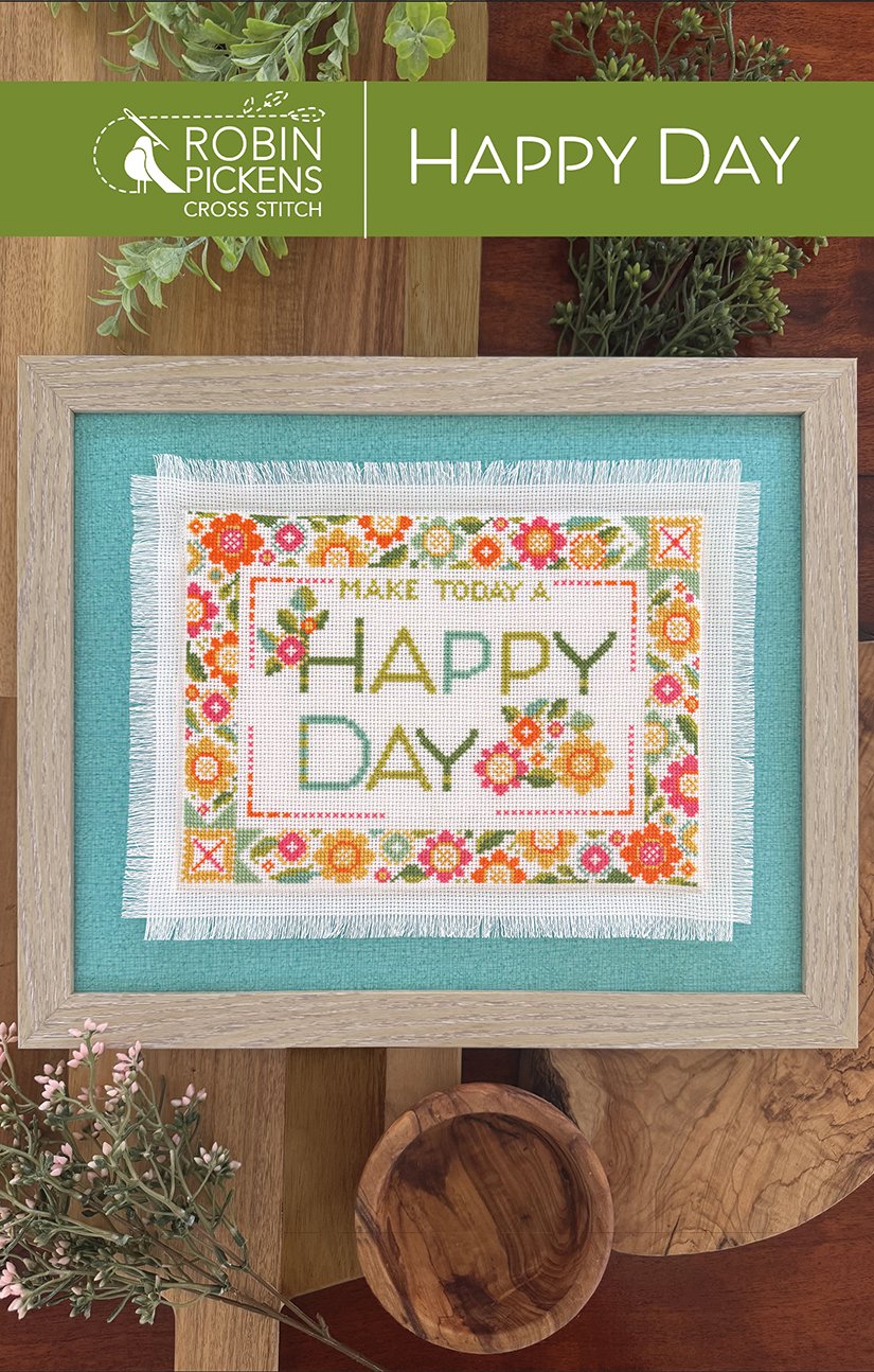 Happy Day - Robin Pickens - Preorder - BeStitchMe