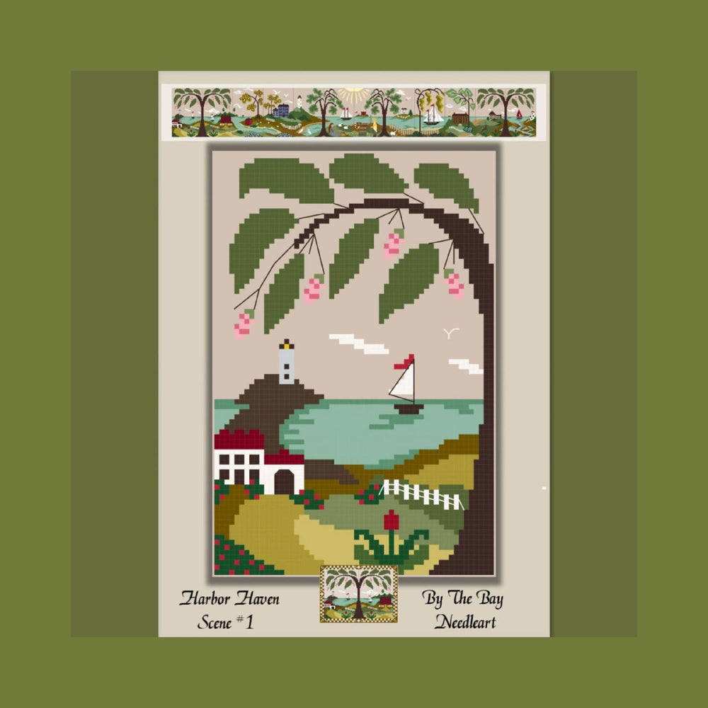 Harbor Haven Scene 1 by By The Bay Needleart