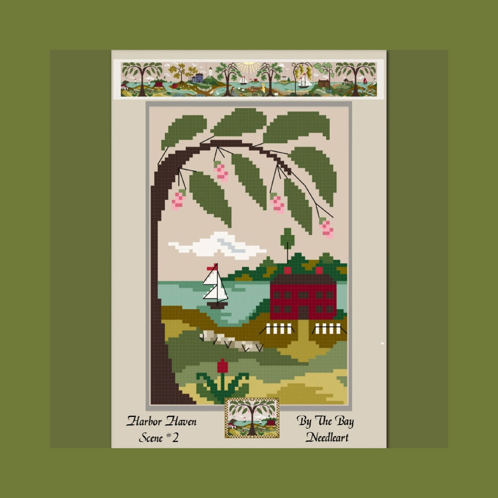 Harbor Haven Scene 2 by By The Bay Needleart