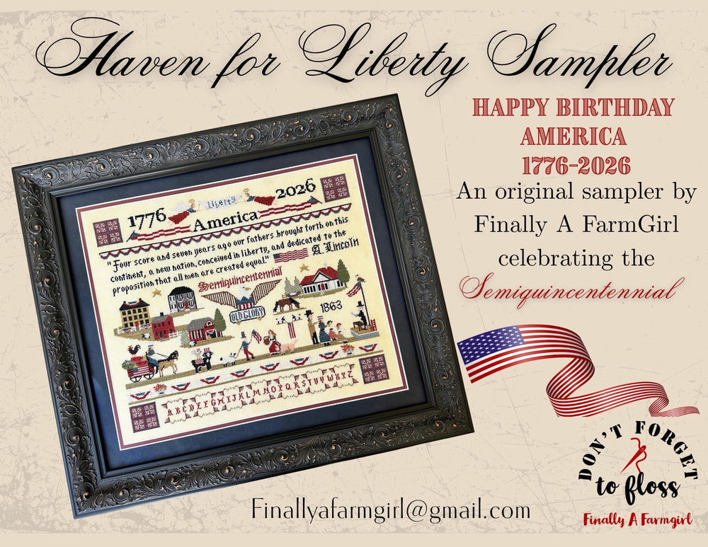 Haven For Liberty - Finally A Farmgirl - Preorder - BeStitchMe