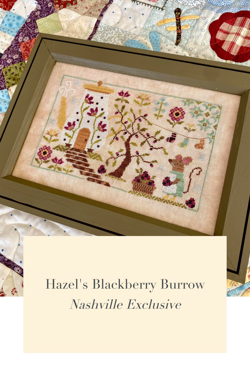 Hazel's Blackberry Burrow by Blueberry Ridge Design