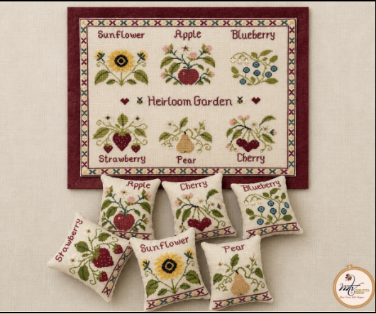 Heirloom Garden by MTV Cross Stitch Designs - Preorder