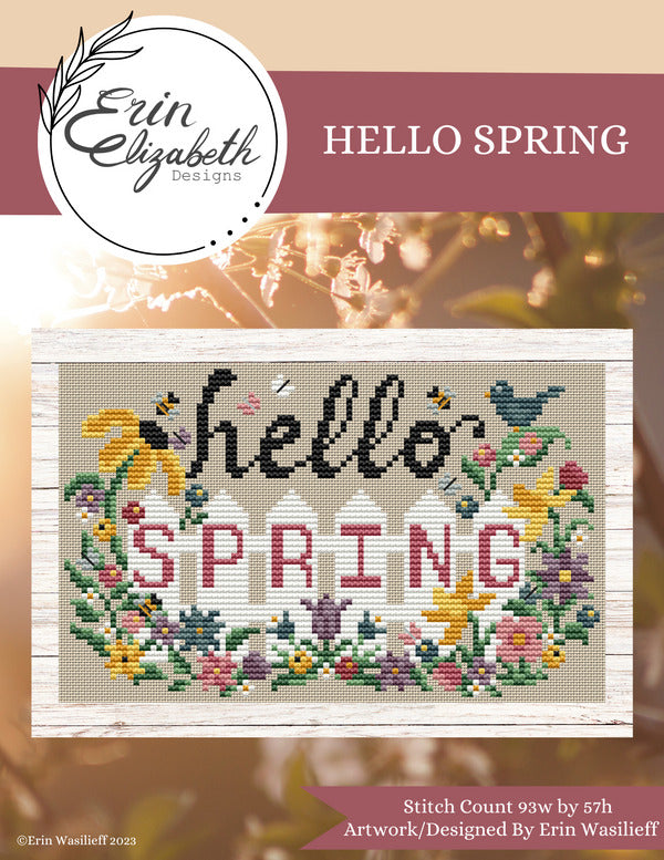Hello Spring by Erin Elizabeth Designs