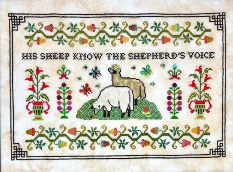 His Sheep Know - Monticello Stitches - Preorder - BeStitchMe