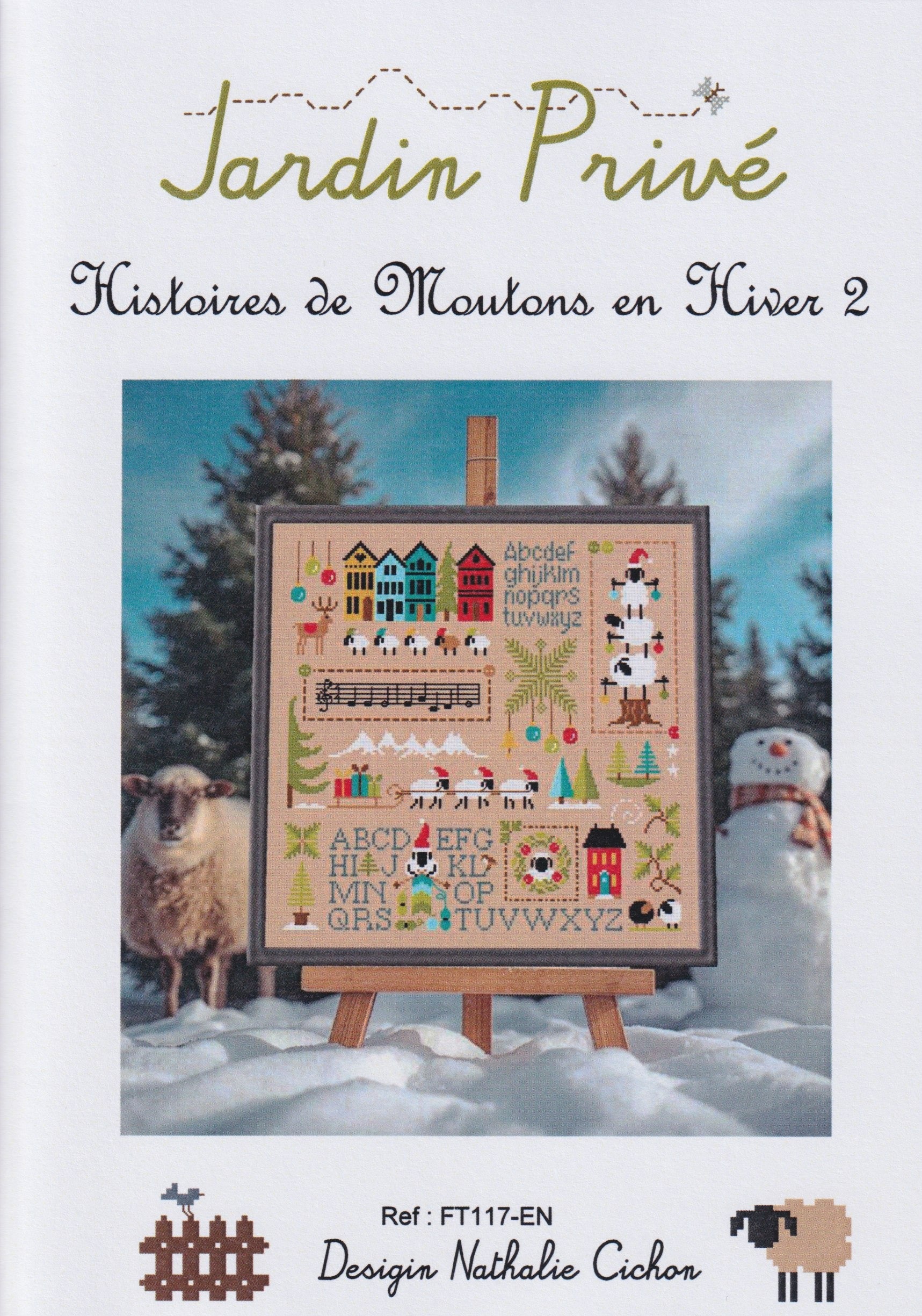 Histoires De Moutons En Hiver 2 by Jardin Prive