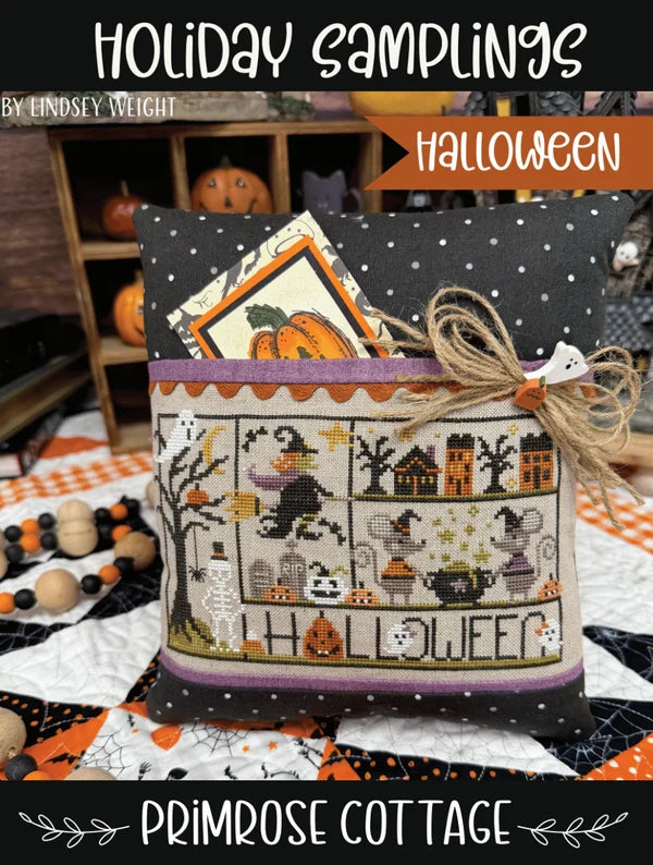 Holiday Samplings: Halloween by Primrose Cottage Stitches