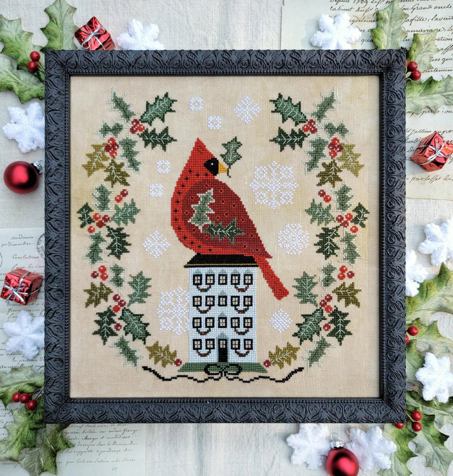 Holly Wreath by Hello from Liz Mathews