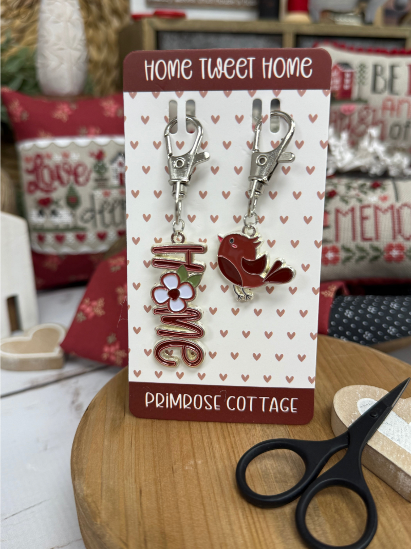 Home Tweet Home Charms by Primrose Cottage Stitches