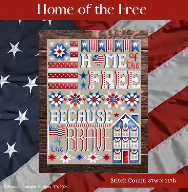 Home of the Free by Shannon Christine Designs