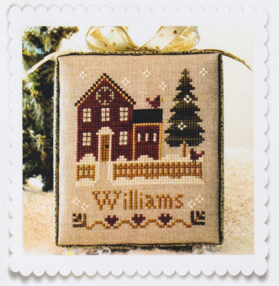Hometown Holiday My House by Little House Needleworks