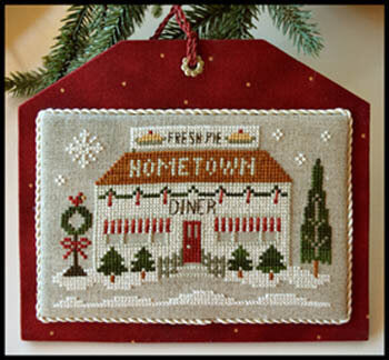 Hometown Holiday The Diner by Little House Needleworks