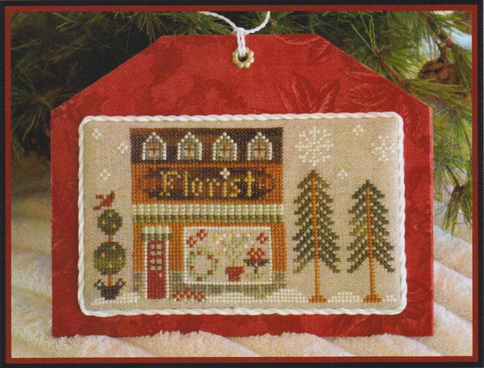 Hometown Holiday The Florist by Little House Needleworks