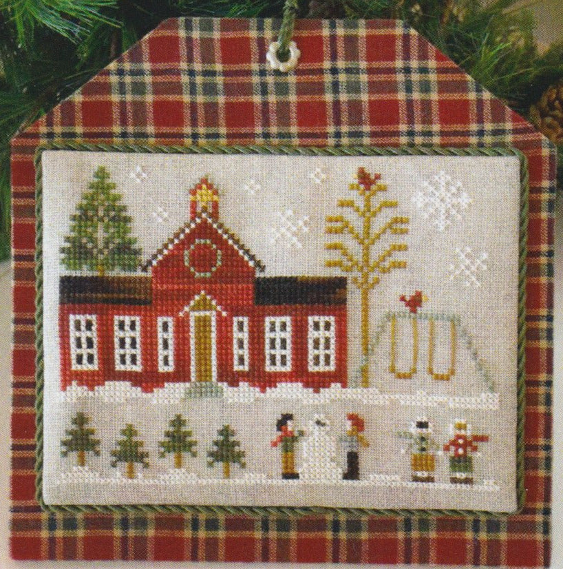 Hometown Holiday Schoolhouse by Little House Needleworks