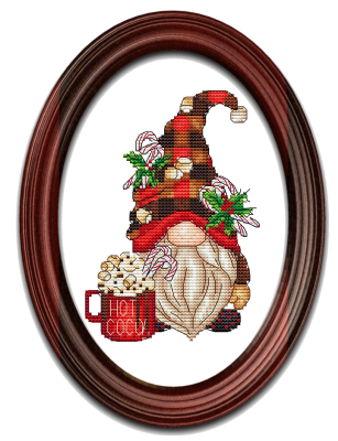 Hot Cocoa Gnome by Les petites croix de Lucie