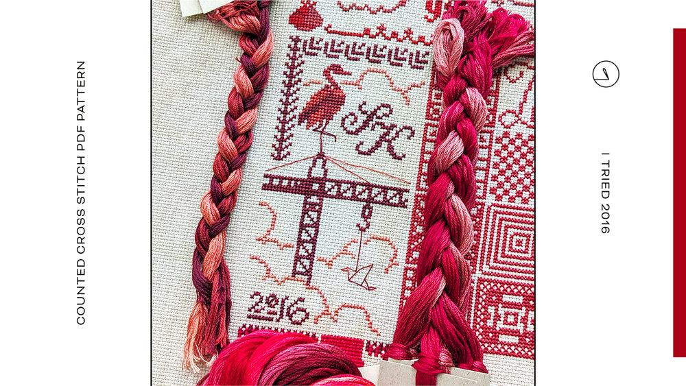 I Tried 2016 by Shaded Stitchery