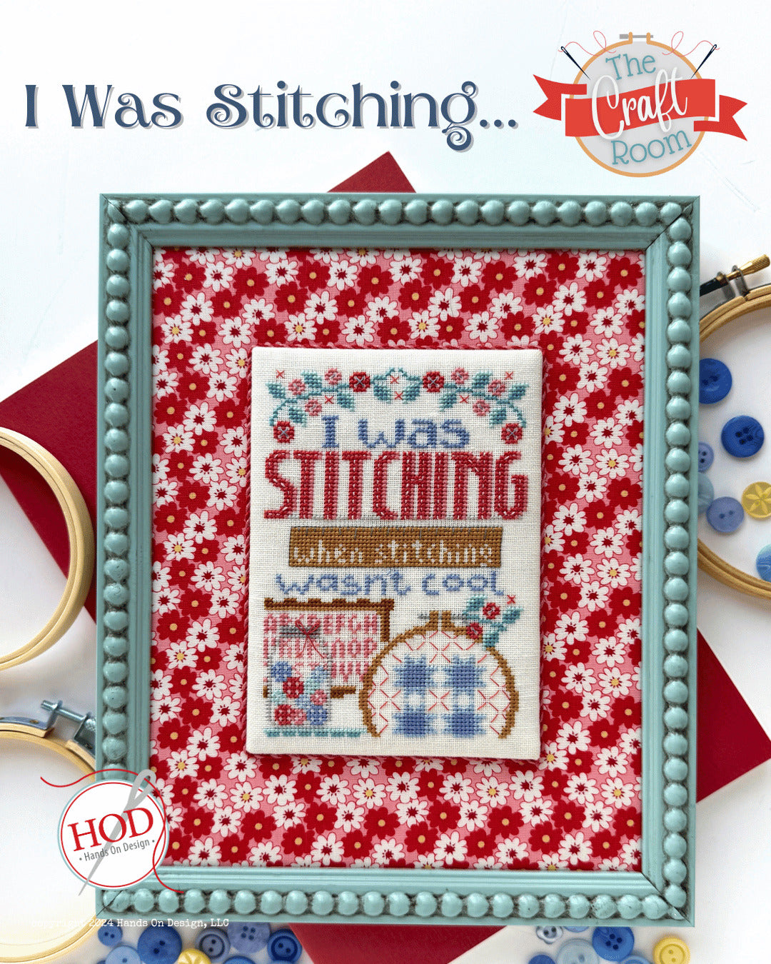I Was Stitching... by Hands on Design