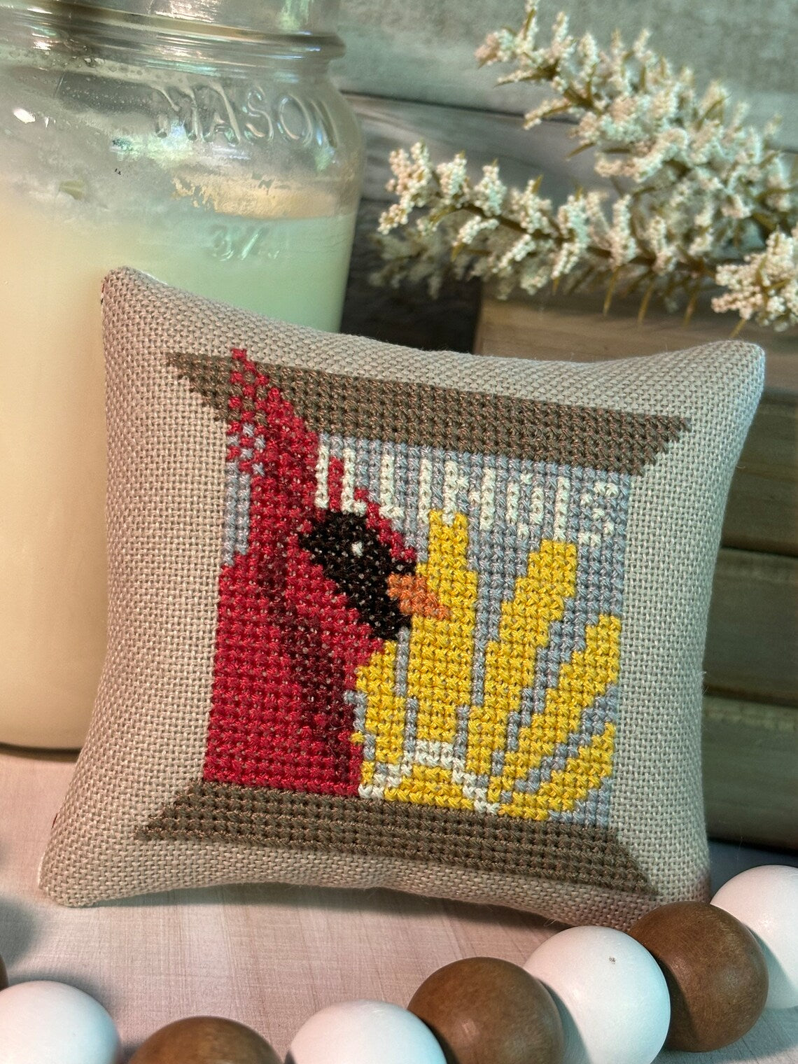 Illinois State Spool by Crafty Bluebonnet Designs