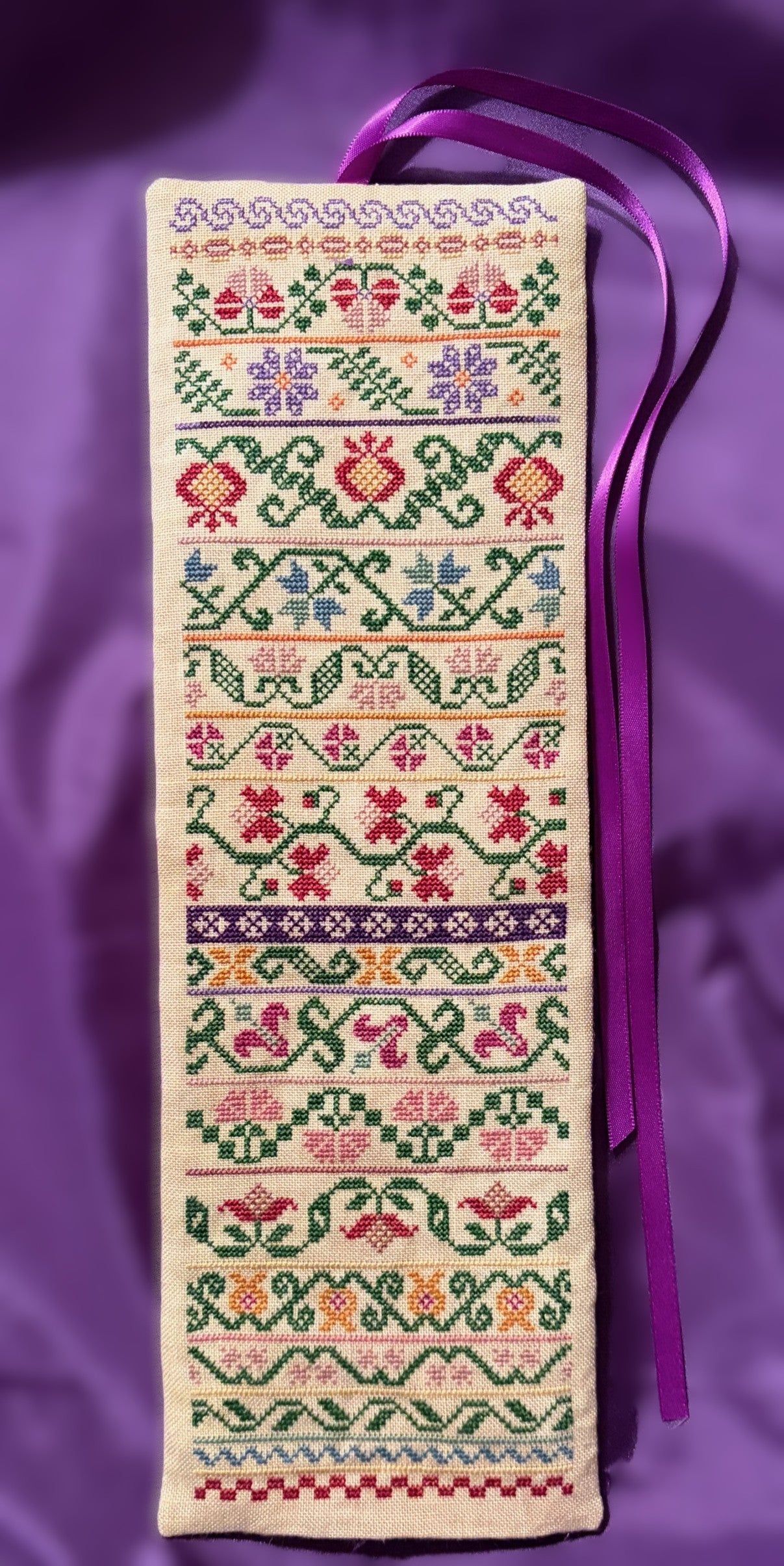 In Bright and Merry Order A Band Sampler Needle Roll - My Sister's Samplers - Preorder - BeStitchMe