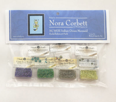 Indian Ocean Mermaid Embellishment Pack