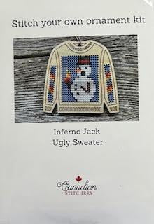 Inferno Jack Ugly Sweater by Canadian Stitchery