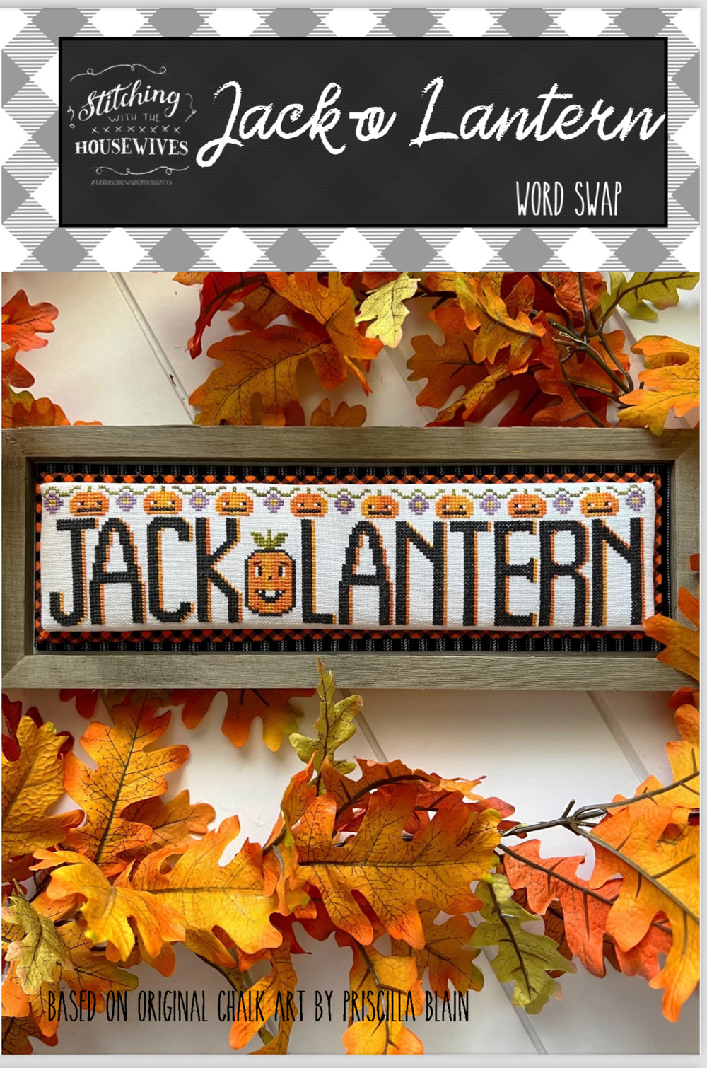 Jack O Lantern by Stitching with the Housewives