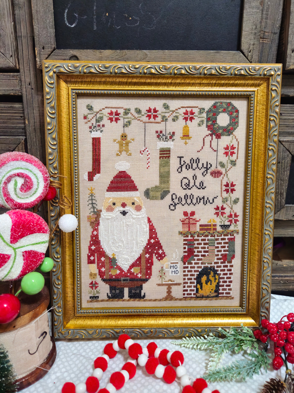 Jolly Ole Fellow by Quaint Rose Needlearts