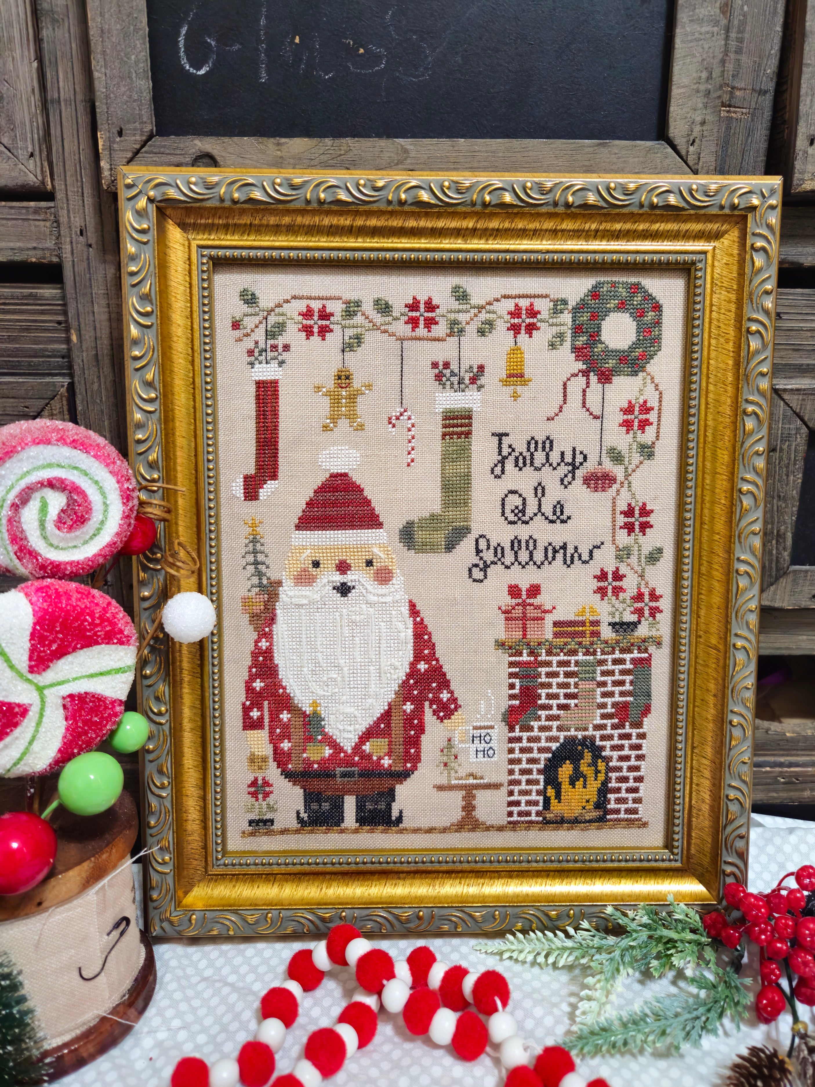 Jolly Ole Fellow by Quaint Rose Needlearts