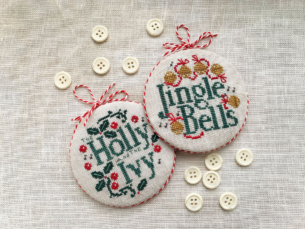 Joyful Christmas Ornaments 2026 by Stitches by Ethel - Preorder