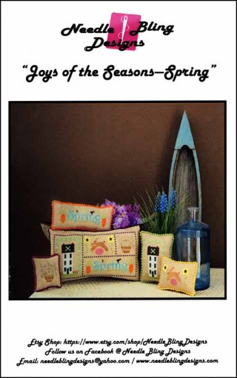 Joys of the Seasons- Spring by Needle Bling Designs - BeStitchMe