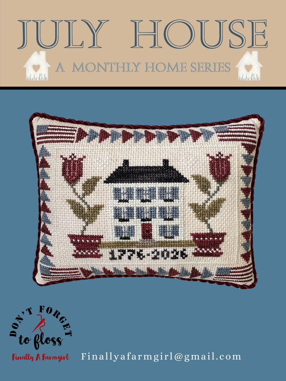 July House - Finally A Farmgirl - Preorder - BeStitchMe