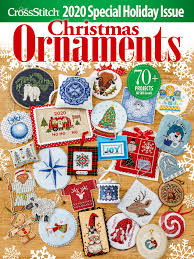 Just Cross Stitch Magazine Christmas Ornaments 2020