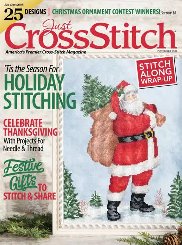 Just Cross Stitch Magazine December 2021