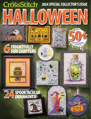 Just Cross Stitch Magazine Halloween 2024