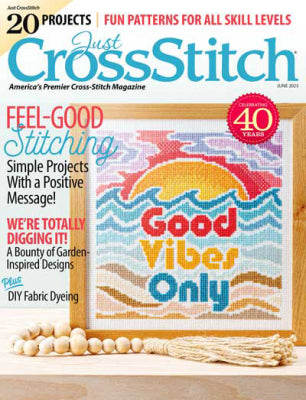 Just Cross Stitch Magazine June 2023