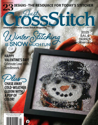 Just Cross Stitch Magazine Winter 2025