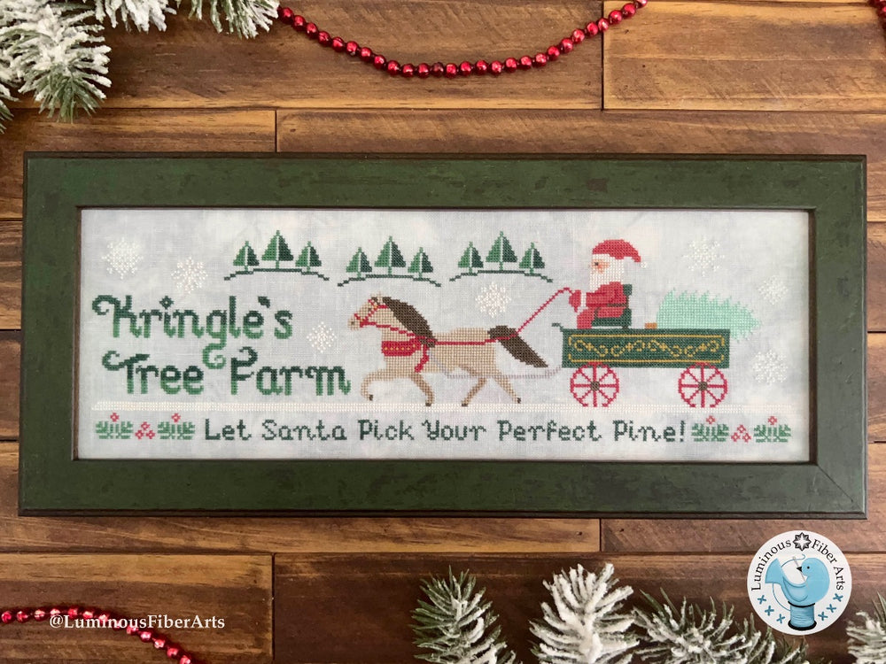 Kringle's Tree Farm by Luminous Fiber Arts - BeStitchMe