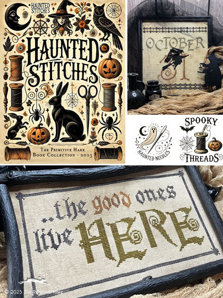 Haunted Stitches Book by The Primitive Hare