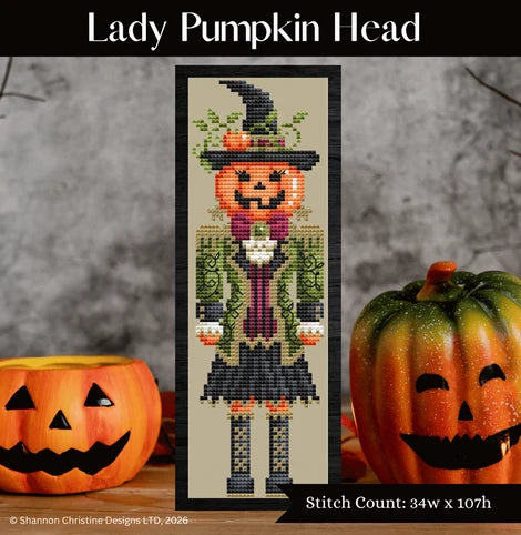 Lady Pumpkin Head by Shannon Christine Designs - Preorder
