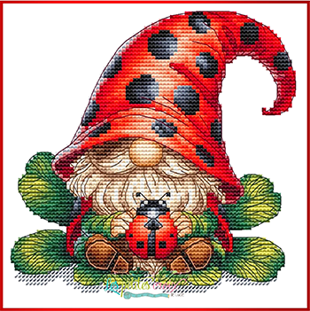Ladybug Gnome 2024 by Les petites croix