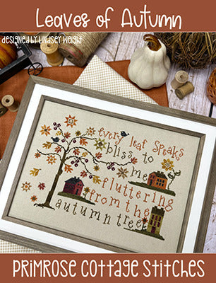 Leaves of Autumn by Primrose Cottage Stitches