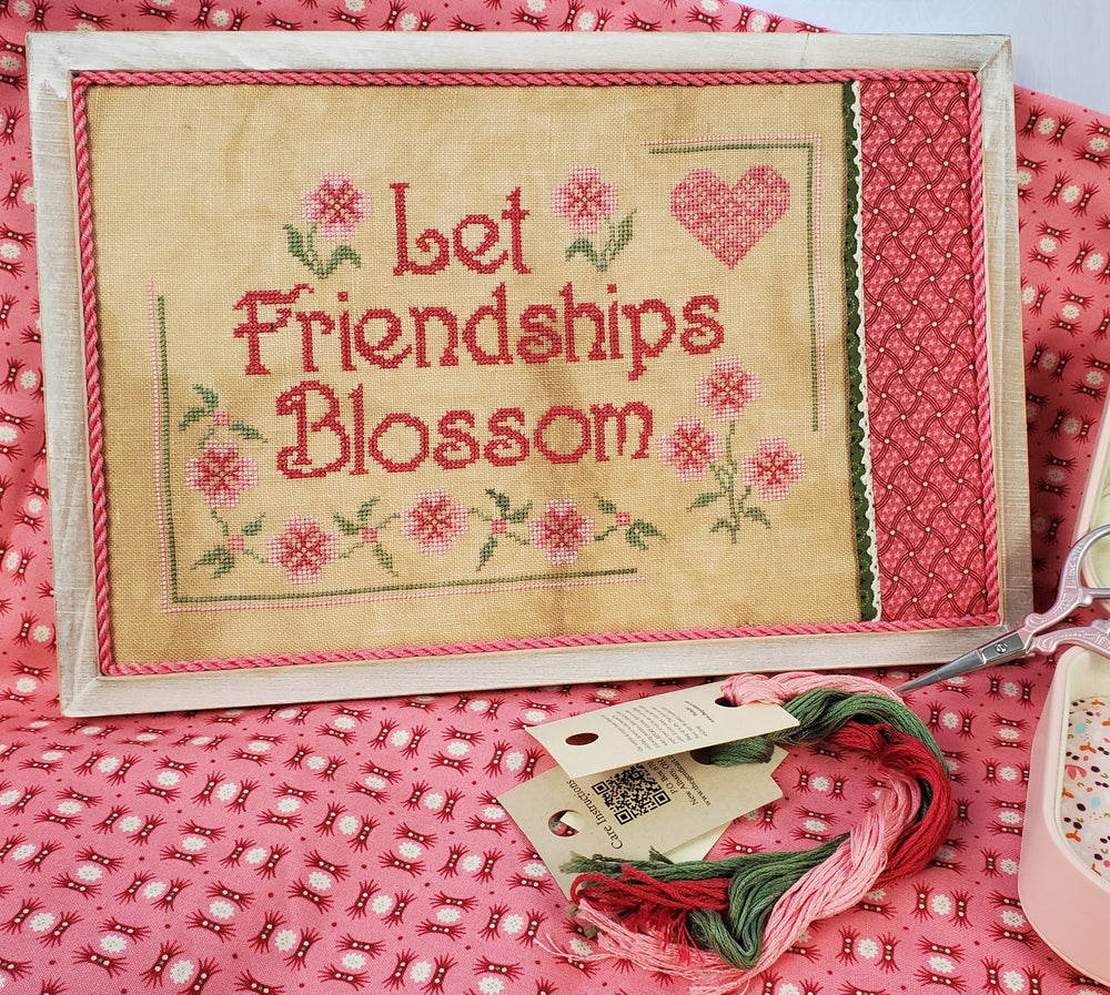 Let Friendships Blossom by Wildflower Stitching