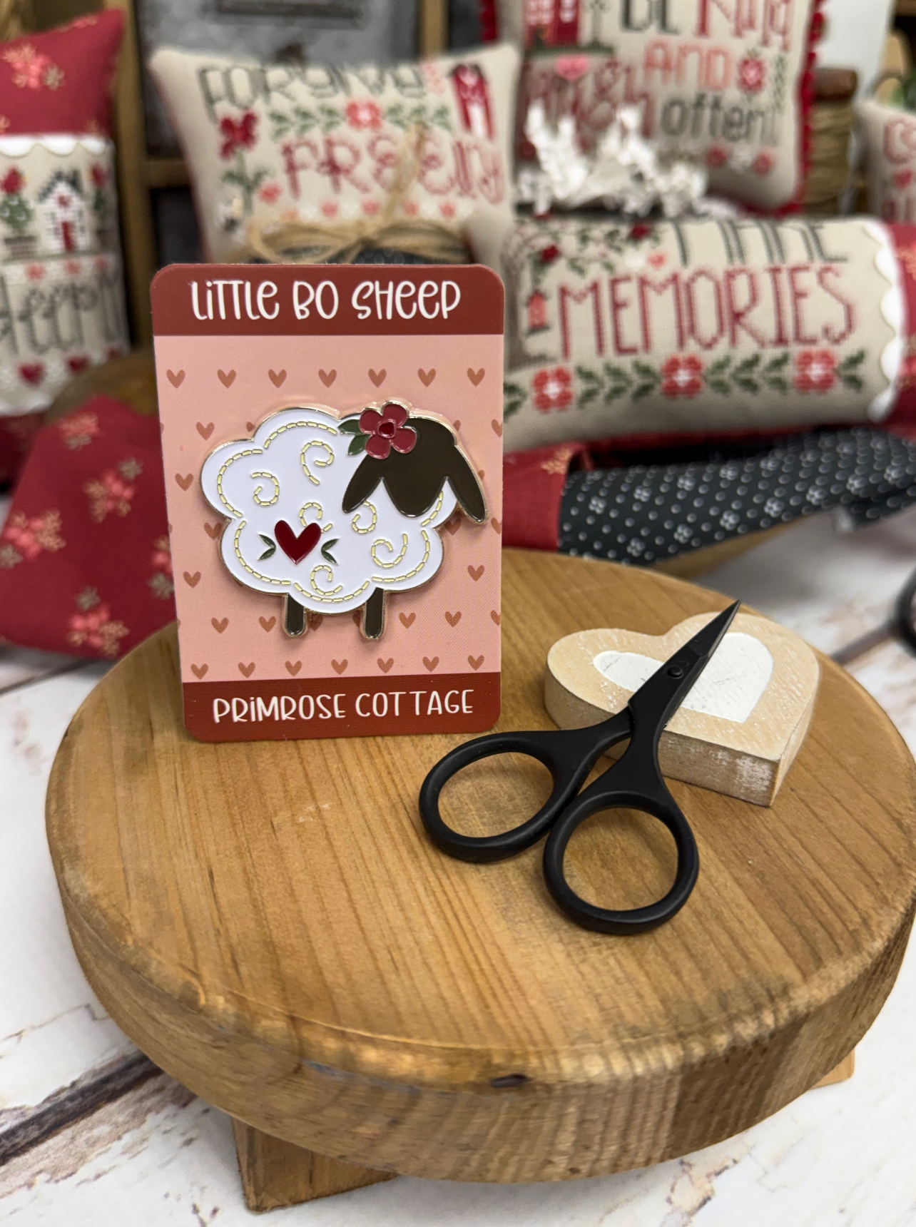 Little Bo Sheep Needle Minder by Primrose Cottage