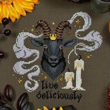 Live Deliciously by The Stitch Crypt