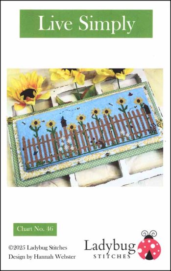 Live Simply by Ladybug Stitches
