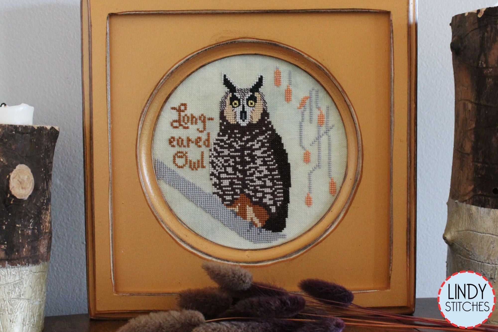Long-Eared Owl by Lindy Stitches