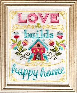 Love Builds a Happy Home by Tiny Modernist