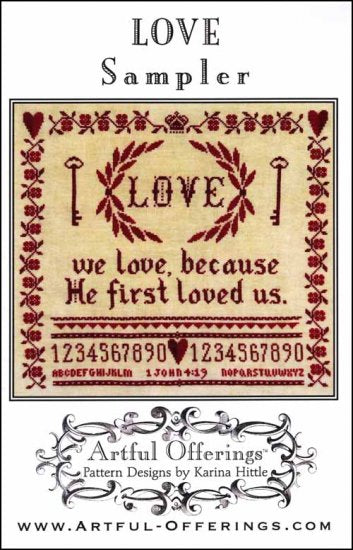 Love Sampler by Artful-Offerings