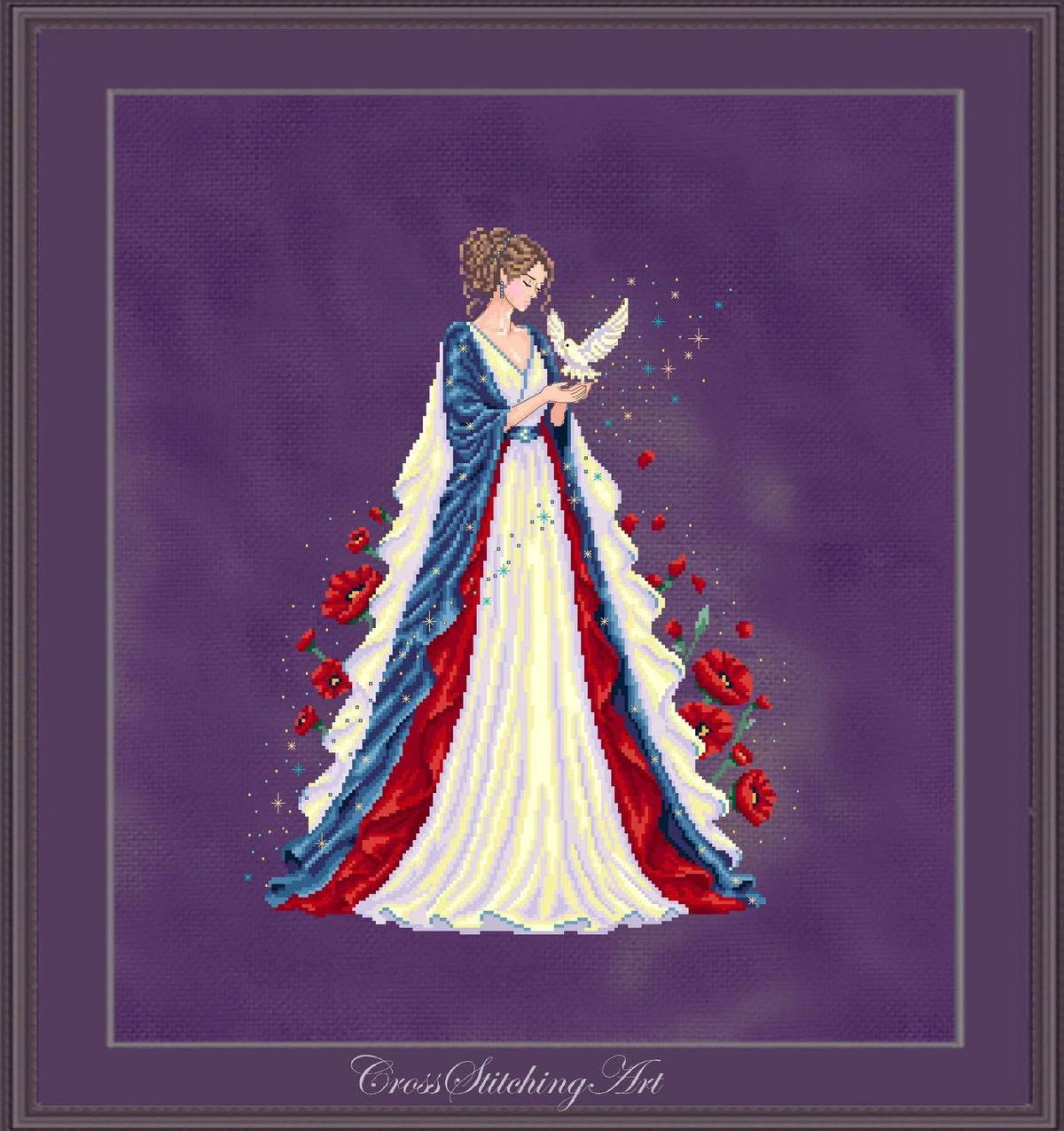 Lucia, The Light We Carry by Cross Stitching Art